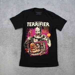 Terror Threads Terrifier Art the Clown Horror Movie Graphic T-Shirt Mens Medium